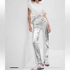 Metallic Pants